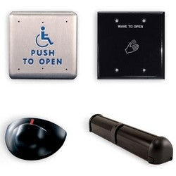 LCN Closers 8310-3856WS | Door Operator Mounting Kit, Surface, Wireless, Round, 4-1/2" Diameter
