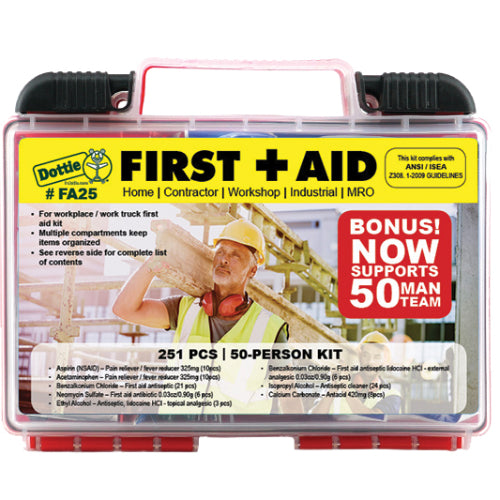 L. H. Dottie FA25 | 50-Person First Aid Kit