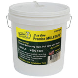 L. H. Dottie PMT4500 | 1/4'' x 4500' 3-in-1 Pull Line Measuring Tape