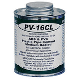 L. H. Dottie PV16CL | Clear ABS & PVC Cement (Pint)