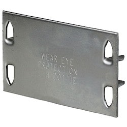 L. H. Dottie 41P | 1-1/2'' x 2-3/4'' 16 Gauge Safety Plate (500 pc Pail)