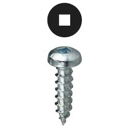 L. H. Dottie DDSMST101 | 10 x 1'' Square Drive Pan Head Sheet Metal Screw (Tuff Pack)