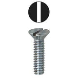 L. H. Dottie FM6323 | 6-32 x 3'' Slotted Flat Head Machine Screw