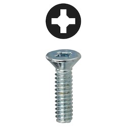 L. H. Dottie FMDD6322 | 6-32 x 2'' Phillips/Square Flat Head Machine Screw