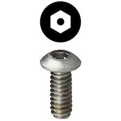 L. H. Dottie T1412HB | 1/4''-20 x 1/2'' Hex Pin Button Head TamperProof Machine Screw