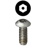 L. H. Dottie T1412HB | 1/4''-20 x 1/2'' Hex Pin Button Head TamperProof Machine Screw