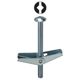 L. H. Dottie TB43DS | 1/4'' x 3'' Square/Slotted Mushroom Head Toggle Bolt