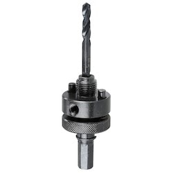 L. H. Dottie V45P | 7/16'' Hex Arbor With Pilot Drill 5/8''-18 Thread Size