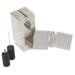 Lab Security Systems LICCB | Interchangeable Core Combinational Block, Stainless Steel with Pin Stack Evictor and Capping Instrument