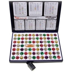 Lab Security Systems LMK005 | Cylinder Lock Rekeying Pin Kit, Universal, Mini, 0.005" Increment, 8" x 6" x 11/16", Metal