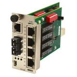 Lantronix C6120-1014 | ION DS1 – T1/E1/J1 Network Interface Device Module4 x DS1 – T1/E1/J1 + 10/100 Ethernet over Fiber