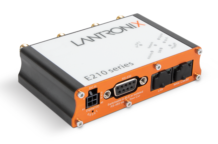 Lantronix E214G000S | Router E214 AT&T, T-Mobile - LTE Cat. 1 Band 12, 5, 4, 2 - 3G FB 5, 4, 2
