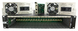 Lantronix ION219-AAMB-BR | 19-Slot Chassis for the ION Platform with (2) AC power supplies and (1) ION Management Module