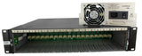 Lantronix ION219-AAMB-BR | 19-Slot Chassis for the ION Platform with (2) AC power supplies and (1) ION Management Module