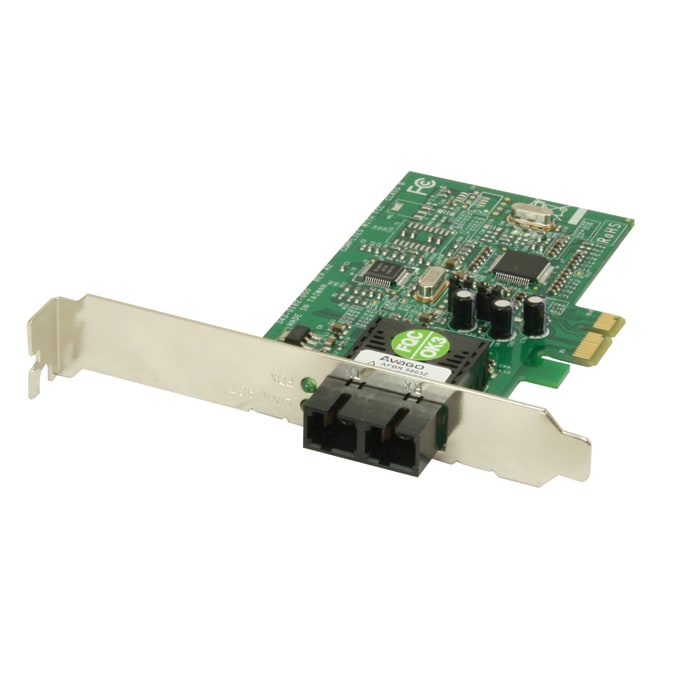 Lantronix N-FXE-ST-02 | PCIe Fast Ethernet Fiber Network Interface Cards100Base-FX
