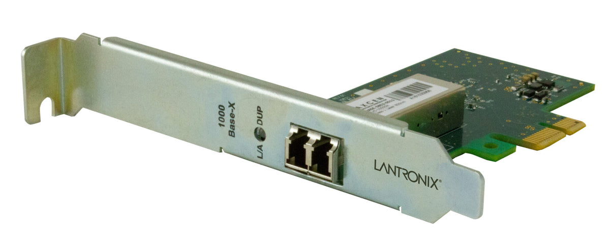 Lantronix N-GXE-LC-02 | PCIe Gigabit Ethernet Fiber Network Interface Cards 1000Base-SX