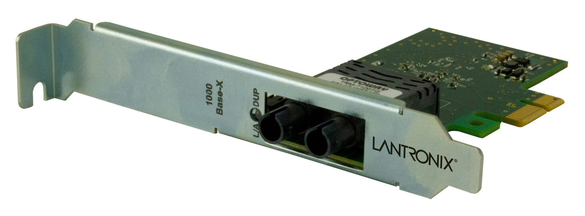 Lantronix N-GXE-ST-02 | PCIe Gigabit Ethernet Fiber Network Interface Cards 1000Base-SX