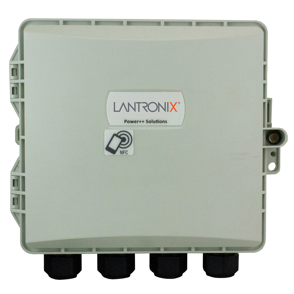 Lantronix SESPM1040-541-L | Self-Enclosed Managed Hardened Gigabit Ethernet PoE++ Switch(4) 10/100/1000Base