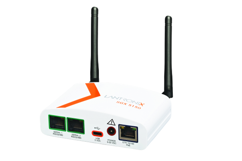 Lantronix SGX51501M2US | Wireless Iot Gateway Only, With Antenna, 1xRS232 (RJ45)