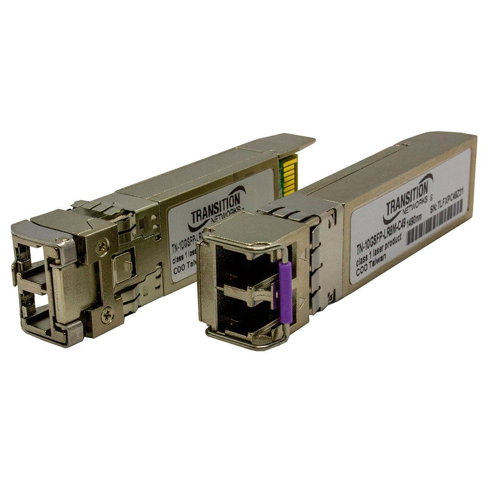 Lantronix TN-10GSFP-LR8M | CWDM MSA Compliant Multi-rate 1G/10GBase SFP+ Modules 10GBase-ZR/1000Base-ZX