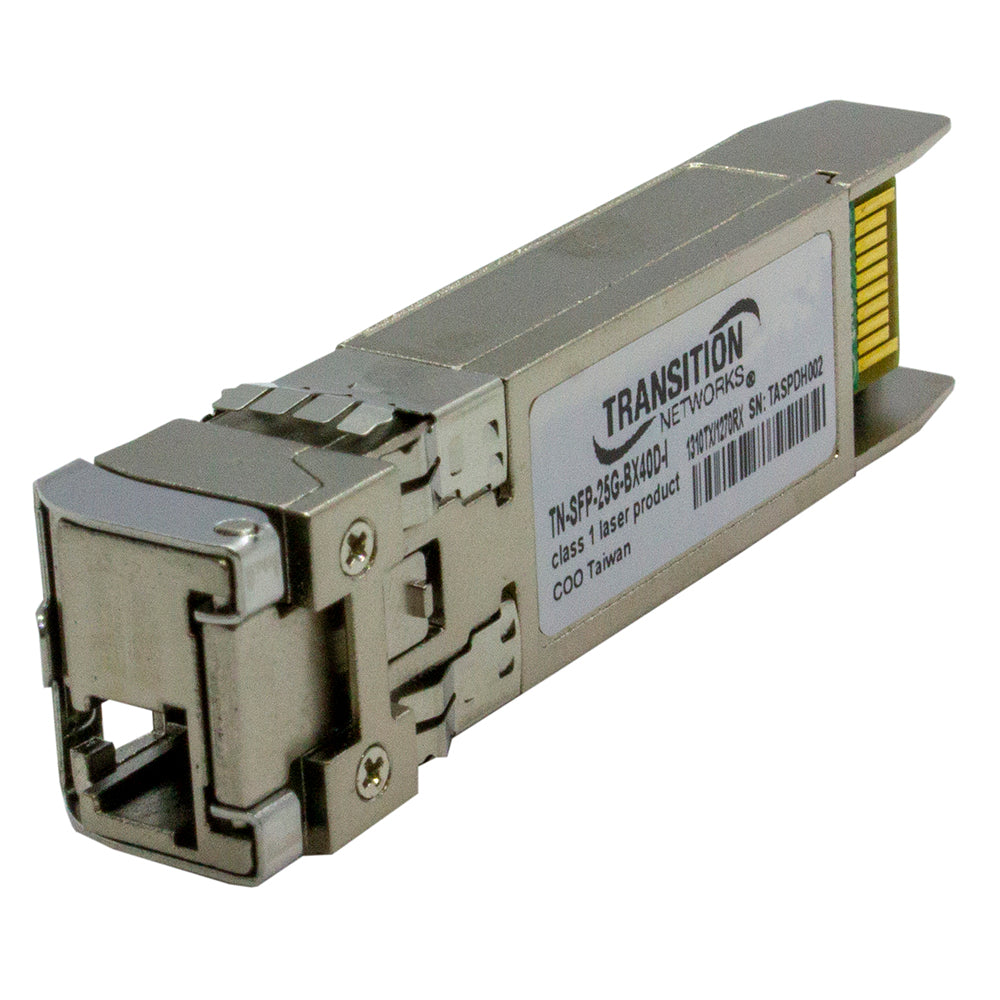 Lantronix TN-SFP-25G-SR-S | Cisco Compatible 25GBase SFP28 Modules25GBase-X, SFP28 With DMI (LC)