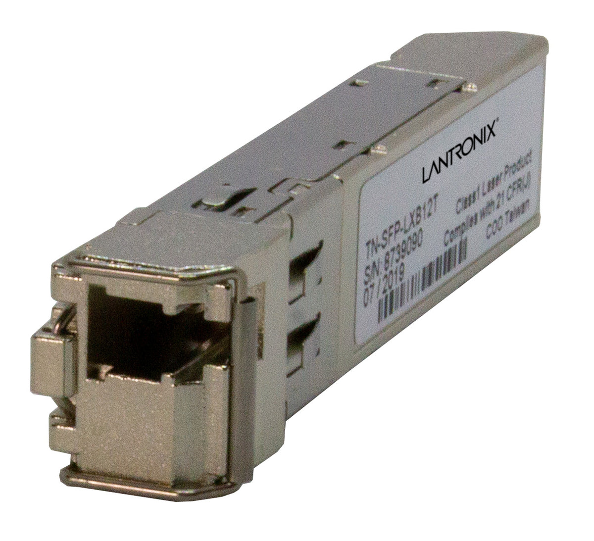 Lantronix TN-SFP-LXB62 | MSA Compliant 1000Base Fiber Channel SFP Modules1000Base-BX Single Mode (LC) With DMI