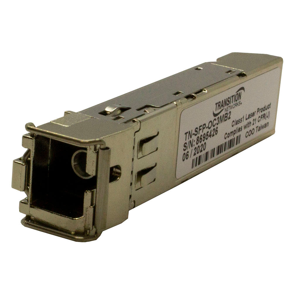 Lantronix TN-SFP-OC3MB2 | MSA Compliant 100Base/OC3 SFP Modules 100Base-FX Multimode (SC) with DMI
