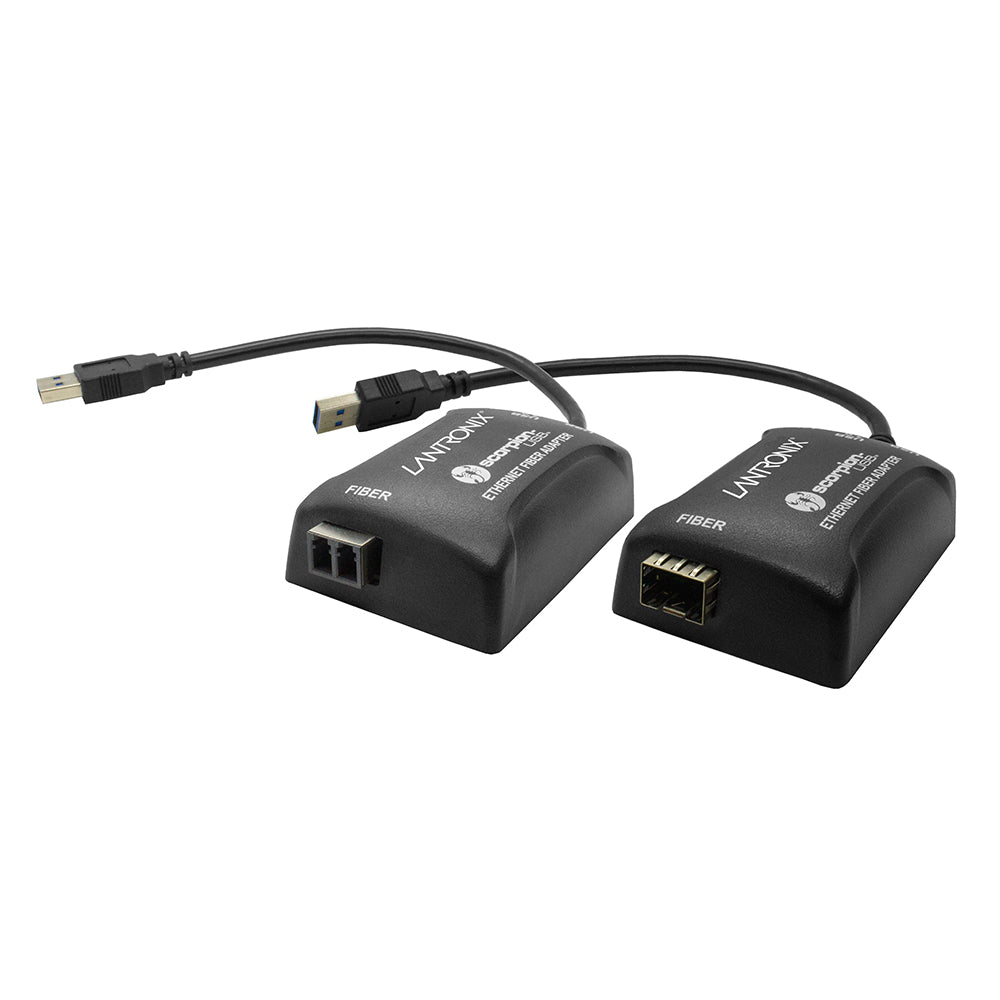 Lantronix TN-USB3-SX-01SC | Scorpion-USB™ 3.0 to Gigabit Ethernet Fiber Adapter1000Base-SX