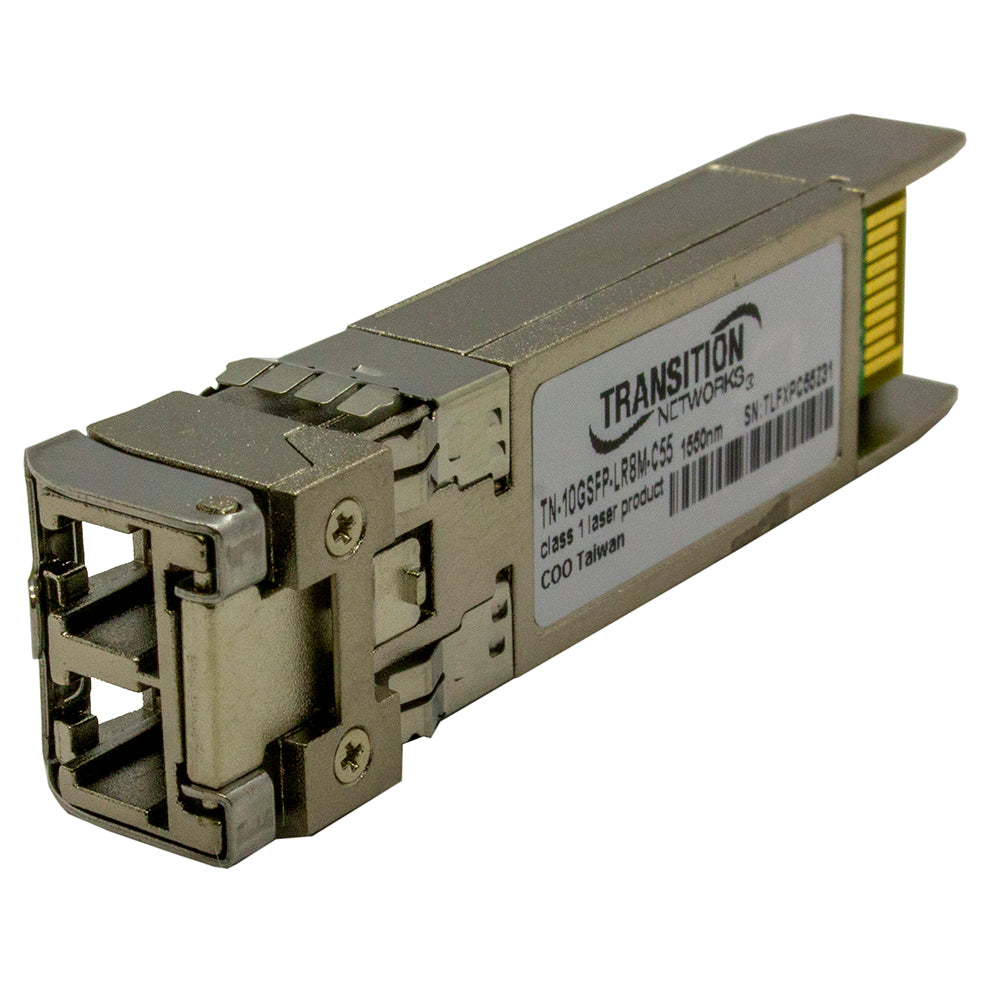 Lantronix TN10GSFP-LR8MC5 | CWDM MSA Compliant Multi-rate 1G/10GBase SFP+ Modules 10GBase-ZR/1000Base-ZX