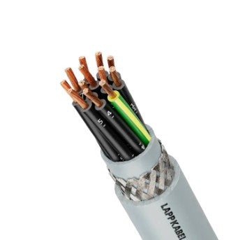Lapp Group 0015803 | Flexible Power and Control Cable, 600V, Bare Copper, PVC, Gray, 3 Conductor