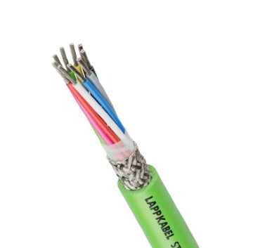 Lapp Group 0036921 | Cable, Conductor Material Tinned copper, 8 Conductors, 30V, Jacket Color Green