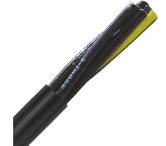 Lapp Group 220603 | Tray Cable, 6 AWG, Stranded, 3, Bare Copper, Black, 600 V