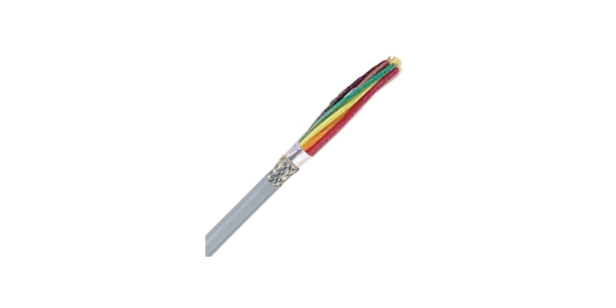 Lapp Group 301802S | Data Cable, 2 Conductors, Tinned Copper, Stranded, Polyvinyl Chloride, Dark Gray, 18AWG
