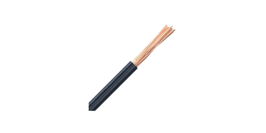 Lapp Group 4520016 | Hook-Up Wire, Bare Copper, 128 Strands, Polyvinyl Chloride, 750V, Unshielded, Black