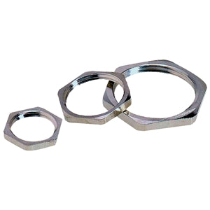 Lapp Group 52103040 | Counter Locknut, Nickel Plated Brass, Metric, M32 x 1.5