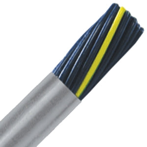 Lapp Group 602002 | Flexible Power and Control Cable, Bare Copper, Gray, Thermoplastic Polymer, 600V, 20 AWG