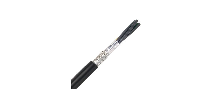 Lapp Group 761804 | VFD Cable, Tinned Copper, 18 AWG, Stranded, Composite Rubber Insulation, Black Jacket