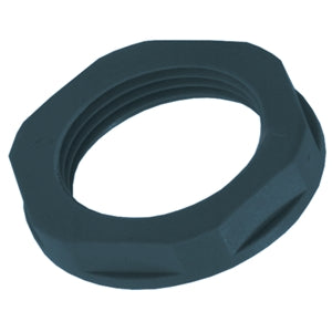 Lapp Group 911372 | Lock Nut, Glass Fiber Reinforced Polyamide, NPT, 3/4 in., UV-Resistant, Black