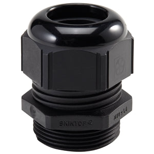 Lapp Group S2101 | Cable Gland, Polyamide Body, 1 in., 0.748 in., 1 in., Straight, NPT Thread, IP68