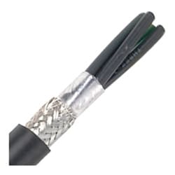 Lapp Group 761404 | Reduced-Diameter Vfd Cable, Stationary, 14 Awg (2.50 Mm2), 4 Conductor, Black Polymer Jacket, Shielded, 0.514" Outer Diameter, 7.5 Bend Radius