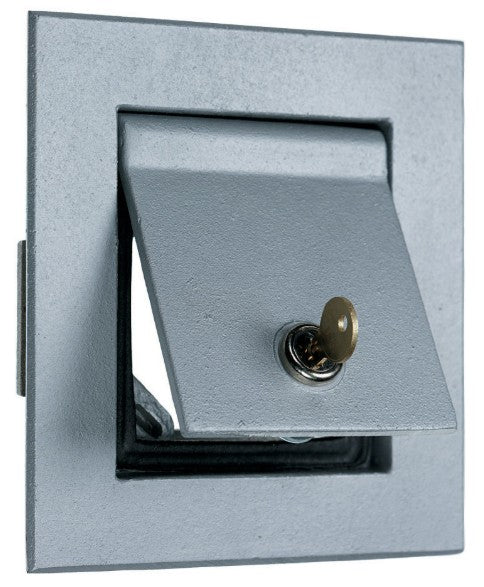 Legrand 4600 | Thermoplastic, Heavy Cast Aluminum Covers Flush Enclosure, Gray