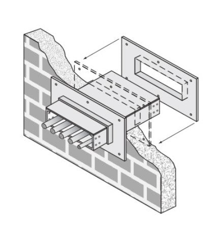 Legrand 6M-FWPS-24-GE | 6H Fire Wall Penetration Sleeve