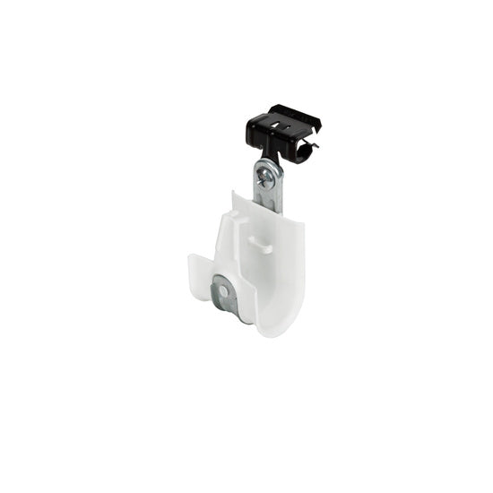 Cablofil CJ16HPHOK58 | 1" Plastic Coated J-Hook with Latch and Knock-on Beam Clip 5/16-1/2"