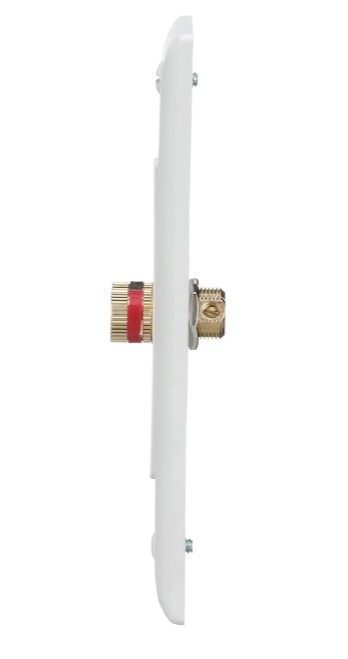 Legrand F9006-WH-V1 | Home Theater Single Speaker Connection Kit, White