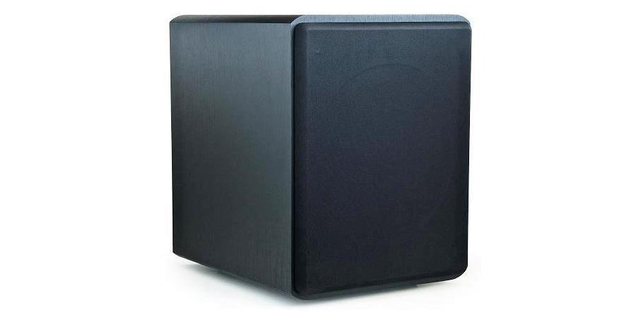 Legrand HT5104 | Amplified Subwoofer, RCA, 120 Volt AC, 1.6 Ampere, 150 Watt, 11.81" Width x 16.15" Depth, Poly, Black