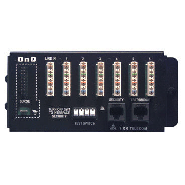 Legrand 126706201V1 | 1x6 Basic Telecom Module
