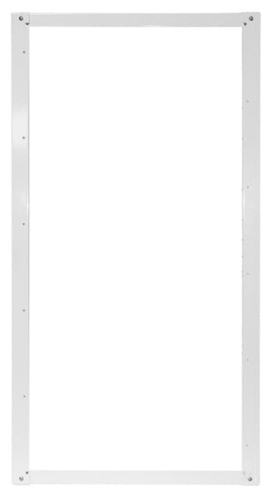 Legrand 36445003 | Extender, 15.19" Width x 2.43" Depth x 28.9" Height, 18 Gauge Sheet Steel, Glossy White, For Enclosure