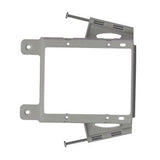 Legrand AC100912 | Bracket, 2-Gang, Low Voltage, Screw-On, 4" Width x 1.5" Depth x 3.78" Height, Cast Alloy, Gray