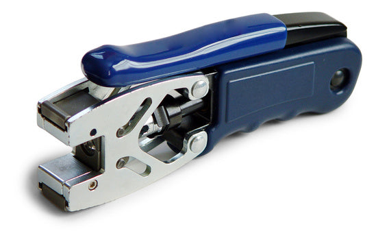 Legrand AC1018 | Radial Taper Compression Tool, 6.43" Length x 0.87" Depth, Blue, For Coaxial Plug
