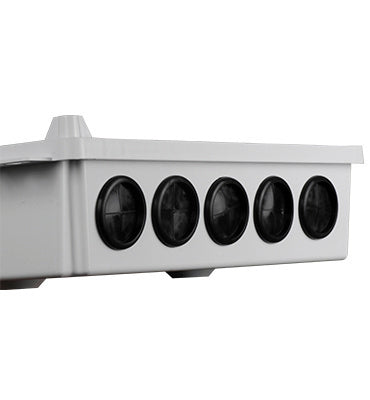 Legrand AC1034 | Grommet Pack, 2.13" Width x 0.492" Depth x 2.13" Height, Rubber, Black, For Enclosure